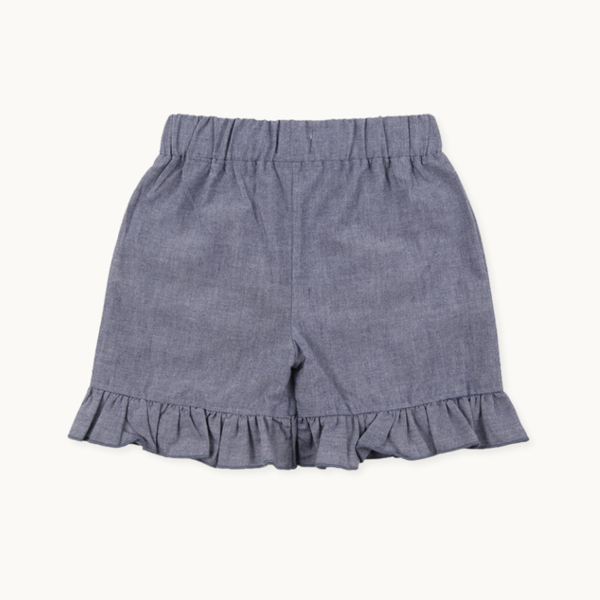 Blue Busy Bee Applique Shorts