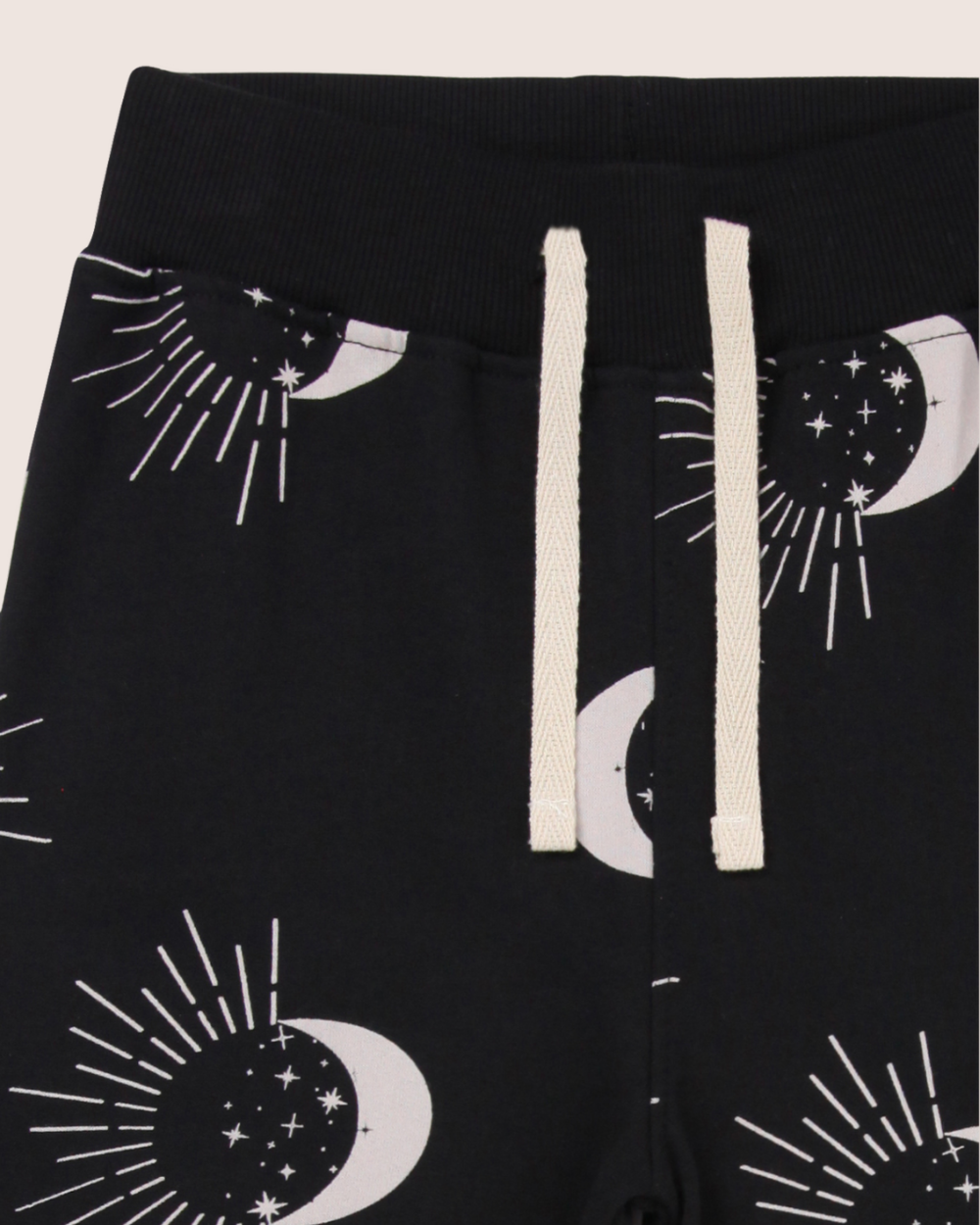 organic cotton Black Astrology Print Joggers - image 3