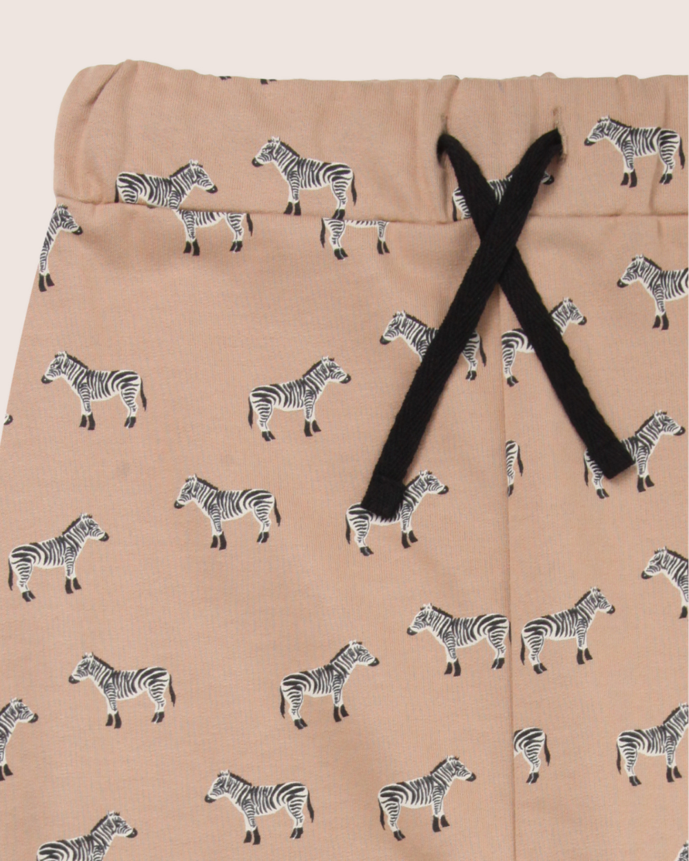 Beige Zebra Print Joggers - image 4
