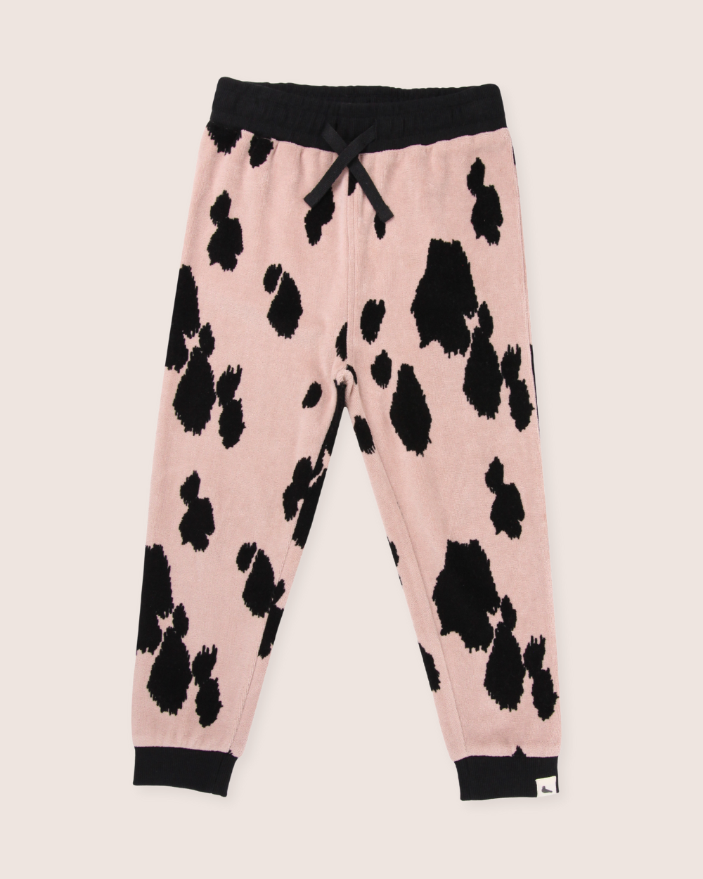 Pink Pony Print Velour Joggers - image 2