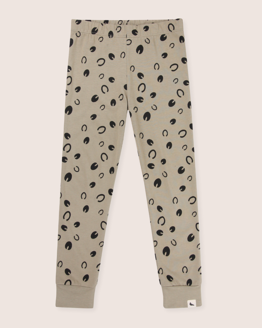 organic cotton Grey Equestrian Print Leggings - image 2
