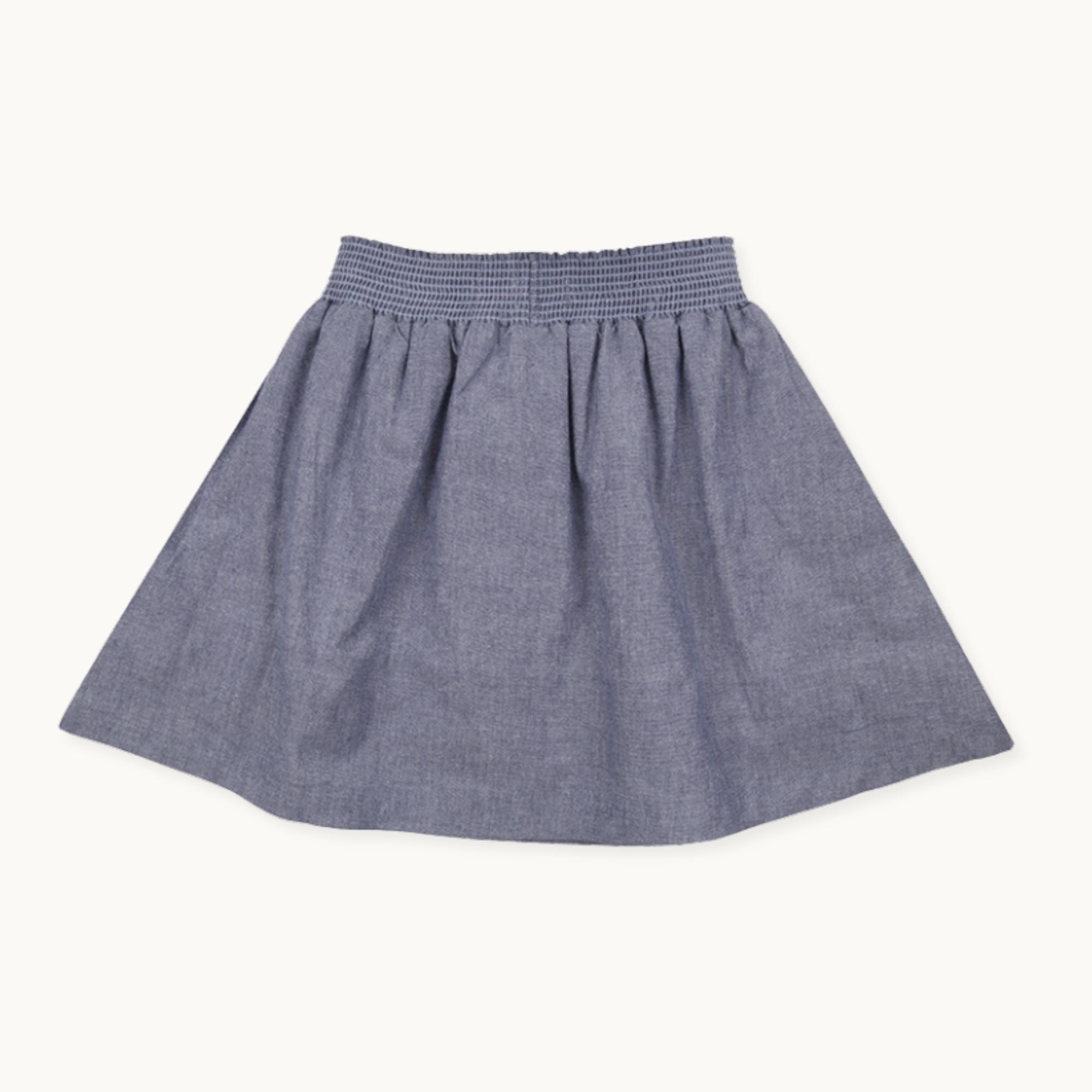 Blue Busy Bee Applique Skirt