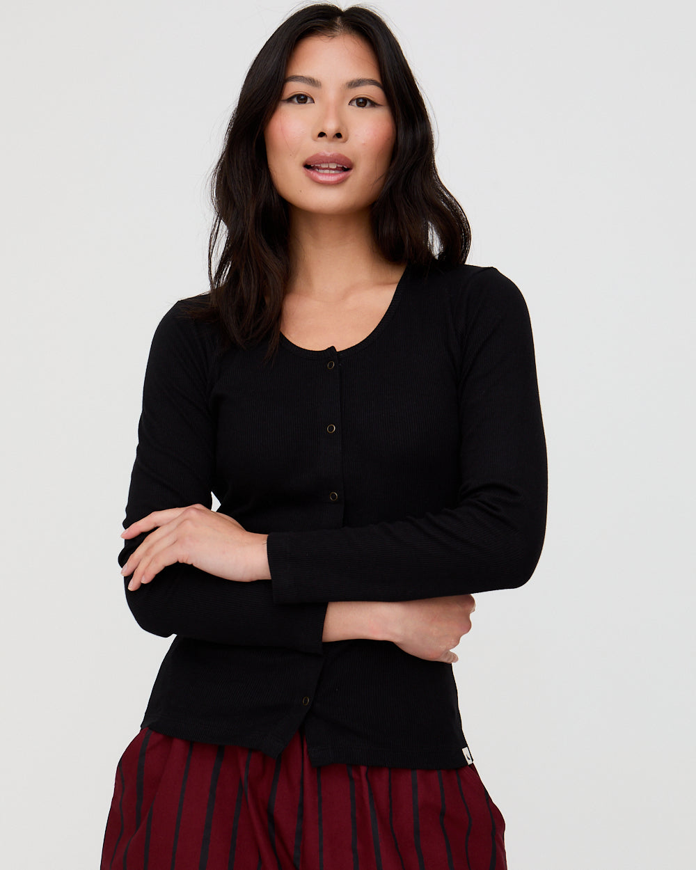 Nora Black Top