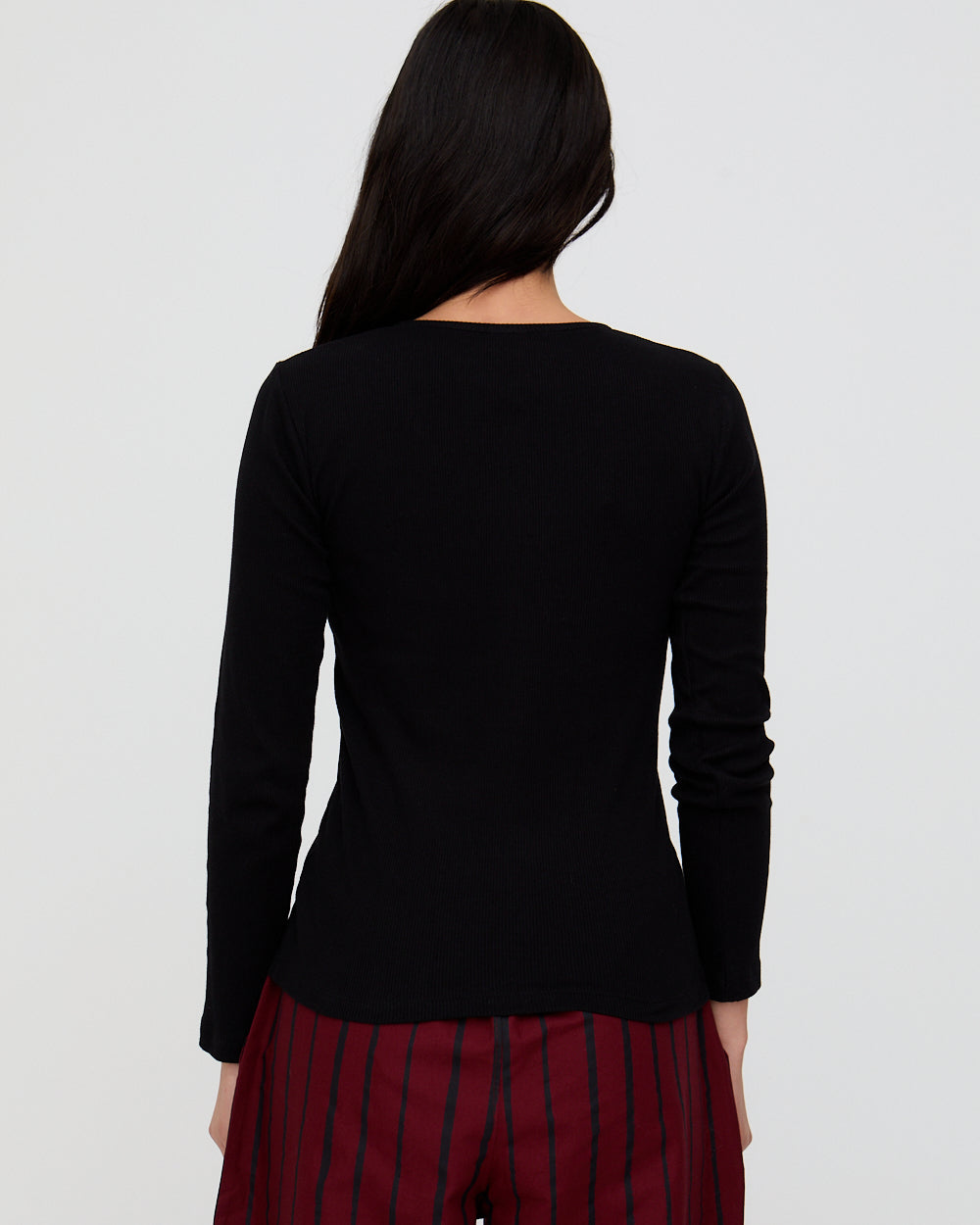 Nora Black Top