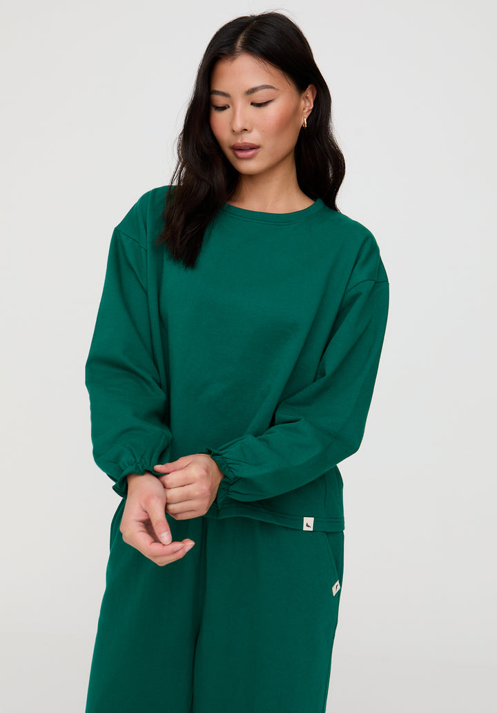 Ivy Dark Green Sweatshirt