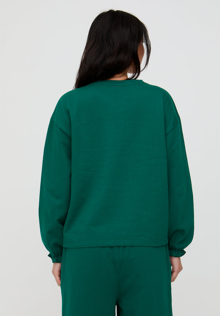 Ivy Dark Green Sweatshirt