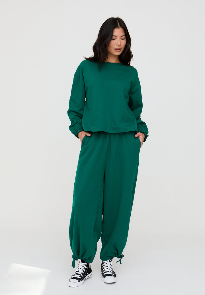 Ivy Dark Green Sweatshirt