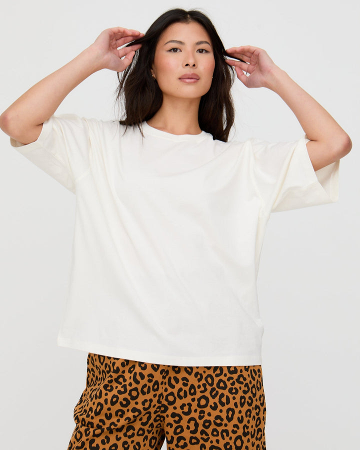Elsie White Oversized T-shirt