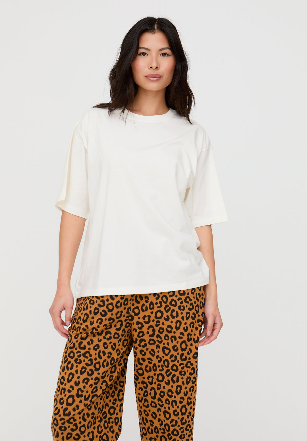 Elsie White Oversized T-shirt