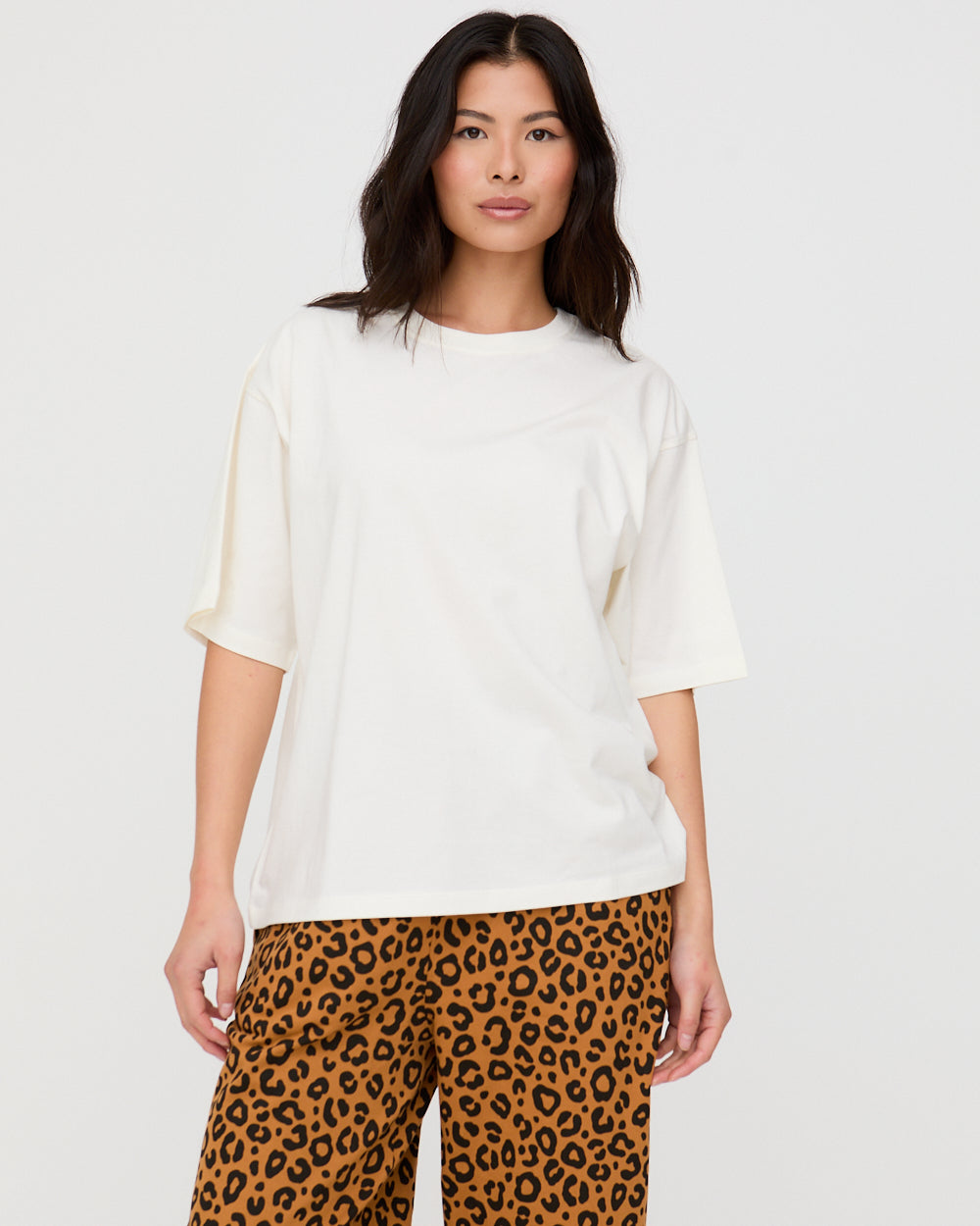 Elsie White Oversized T-shirt