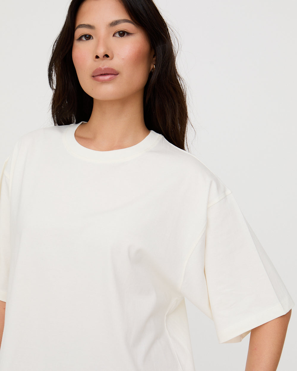 Elsie White Oversized T-shirt