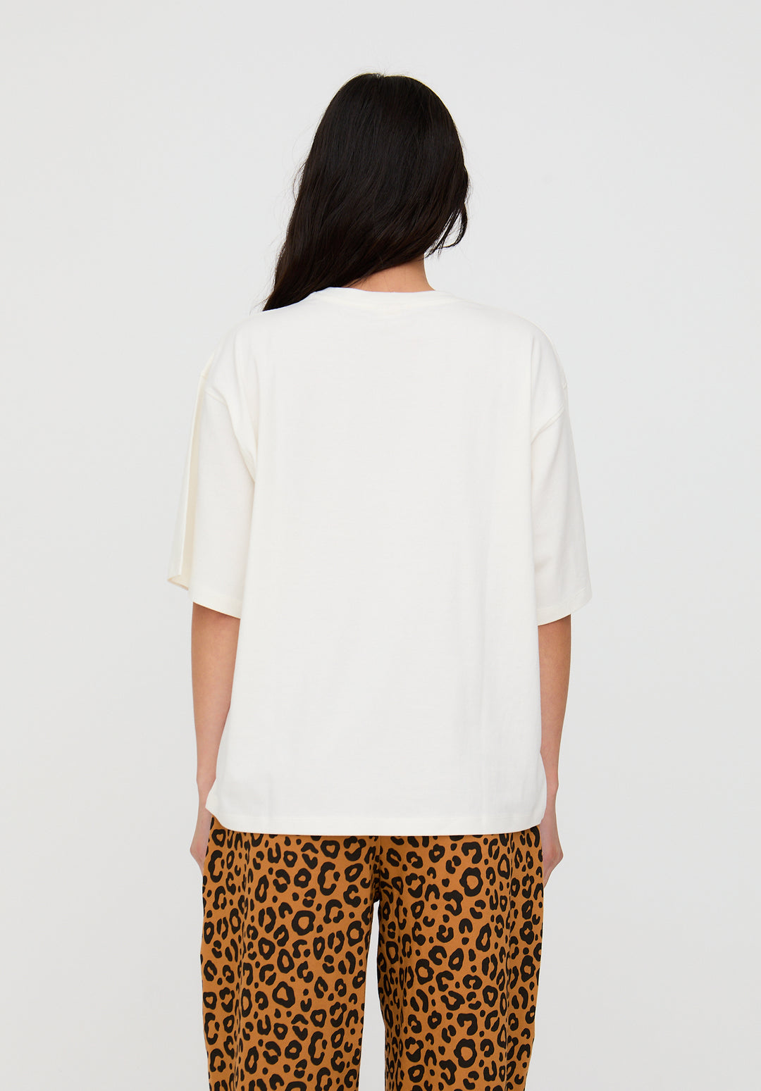 Elsie White Oversized T-shirt
