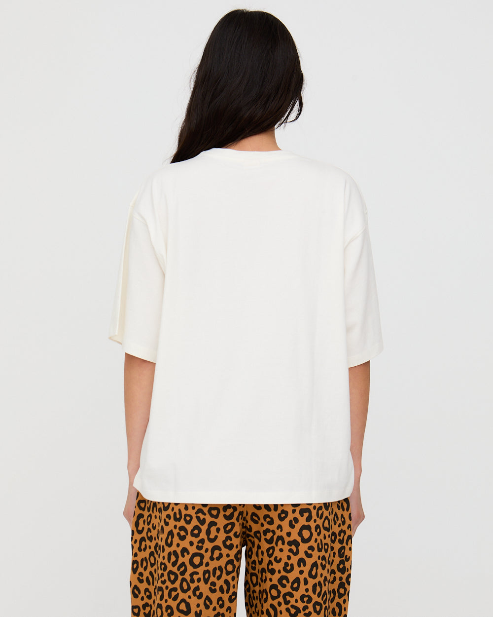 Elsie White Oversized T-shirt