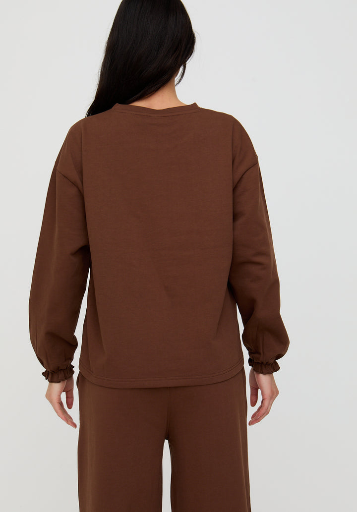 Ivy Brown Sweatshirt