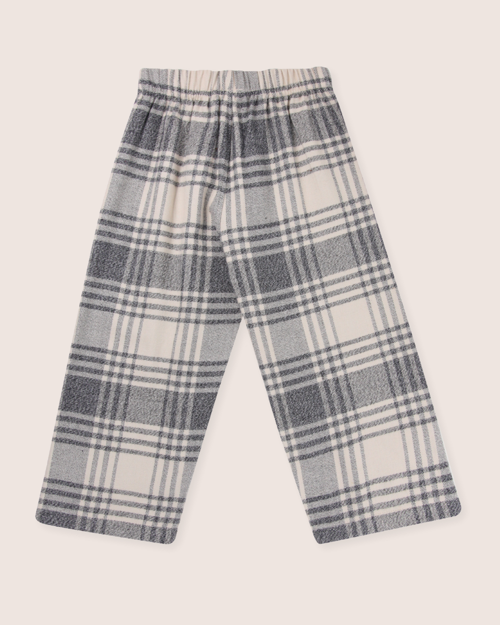 Brushed Check Trousers