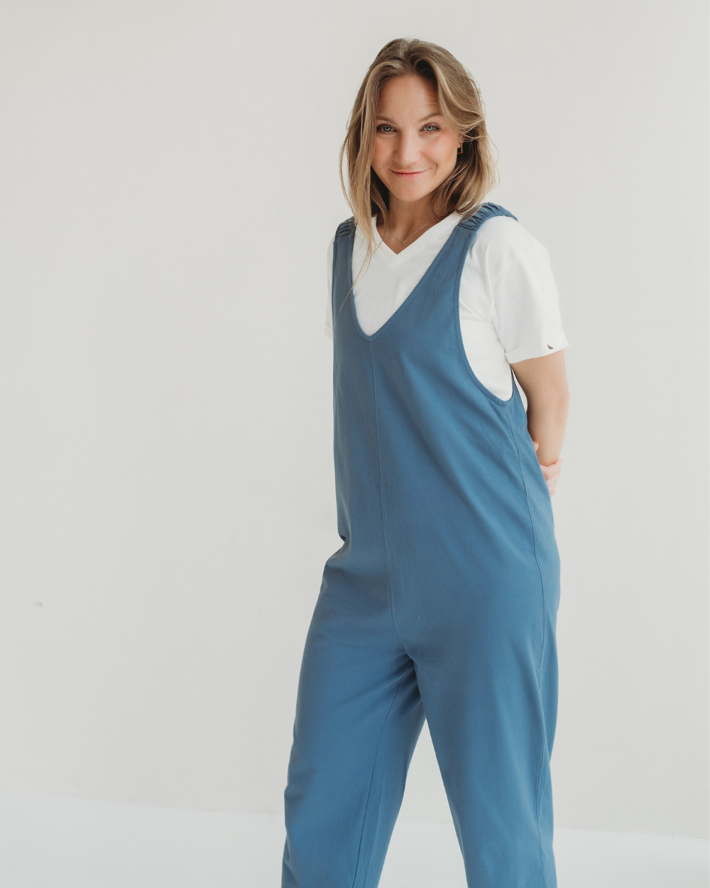 Jilly Blue Jumpsuit- image 1