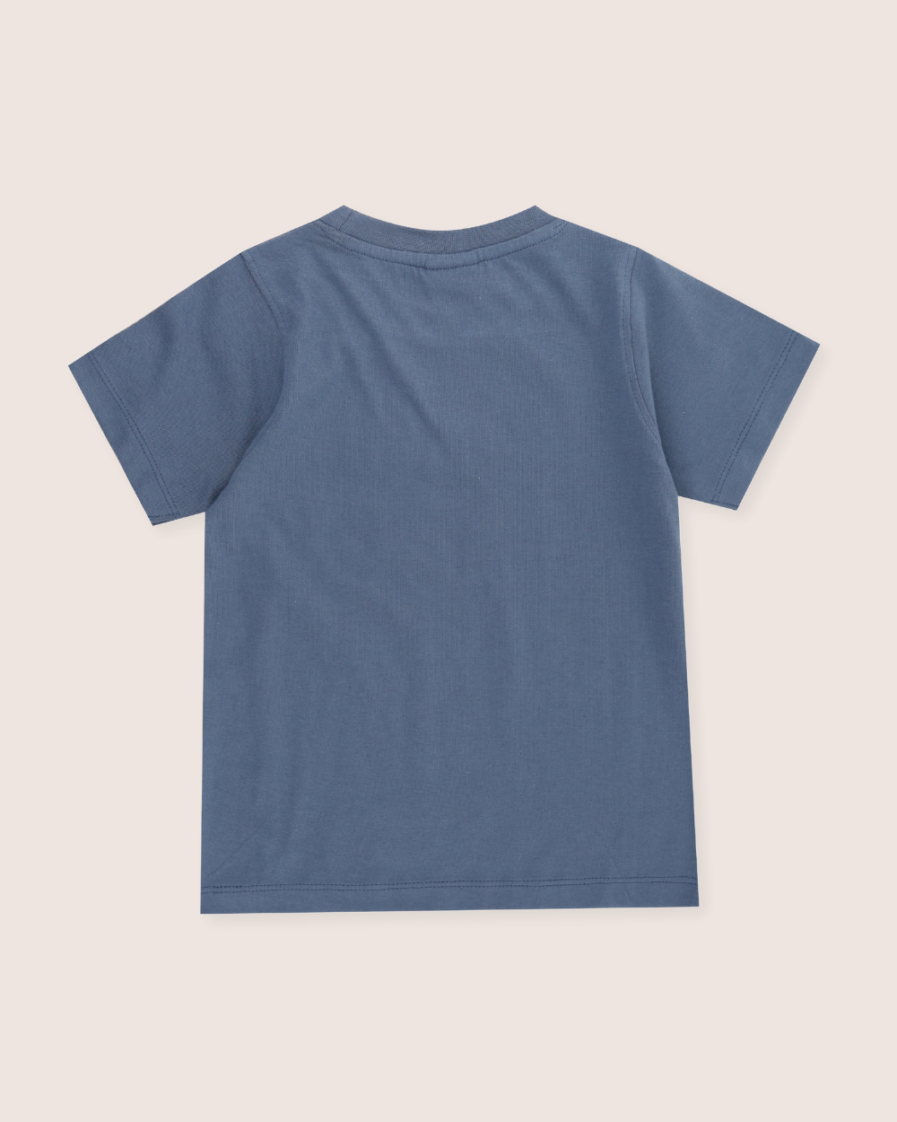 organic cotton Blue Sundaze Slogan Print T-Shirt - image 4