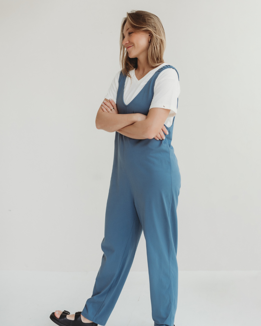 Jilly Blue Jumpsuit- image 2
