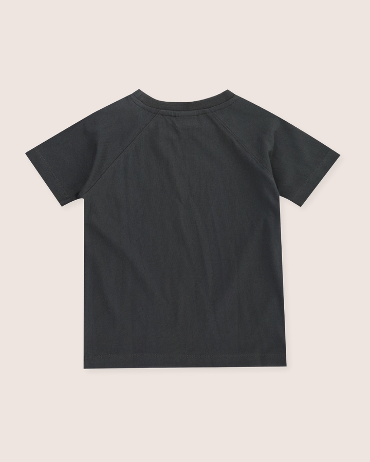 organic cotton Black Bear Face Print Top  image 3