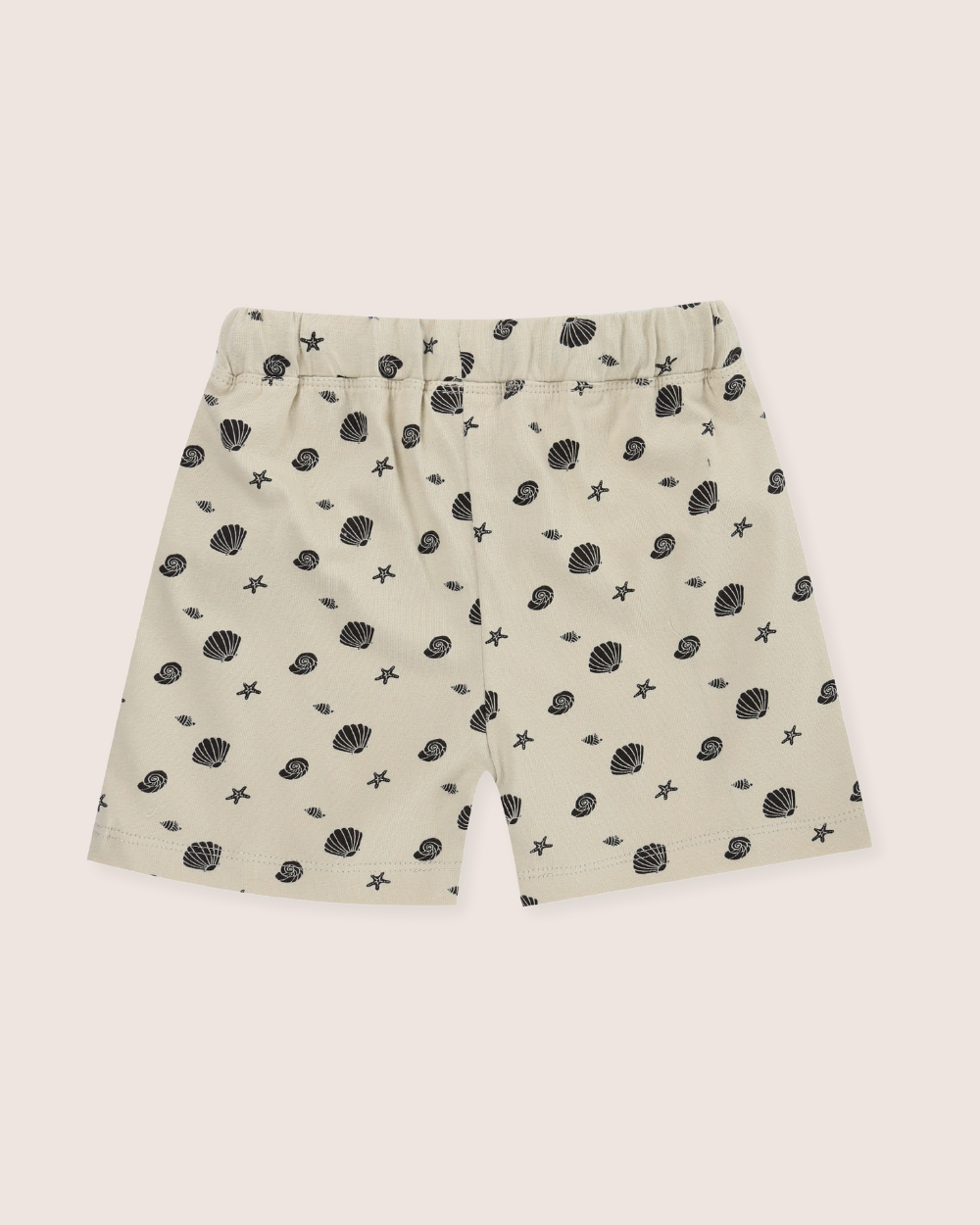 organic cotton Stone Seashell Print Shorts- image 4