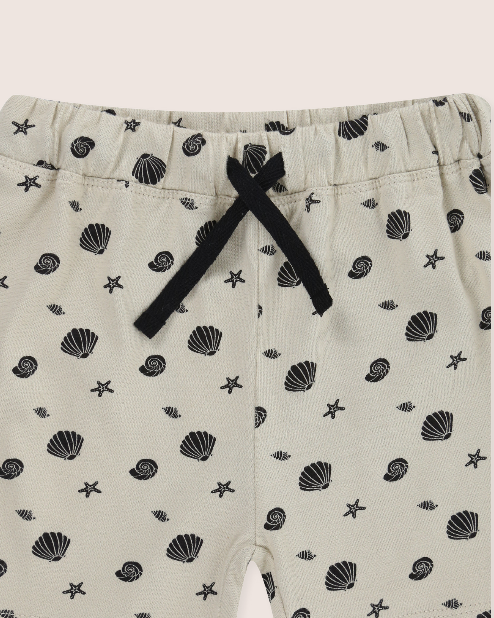 organic cotton Stone Seashell Print Shorts- image 3