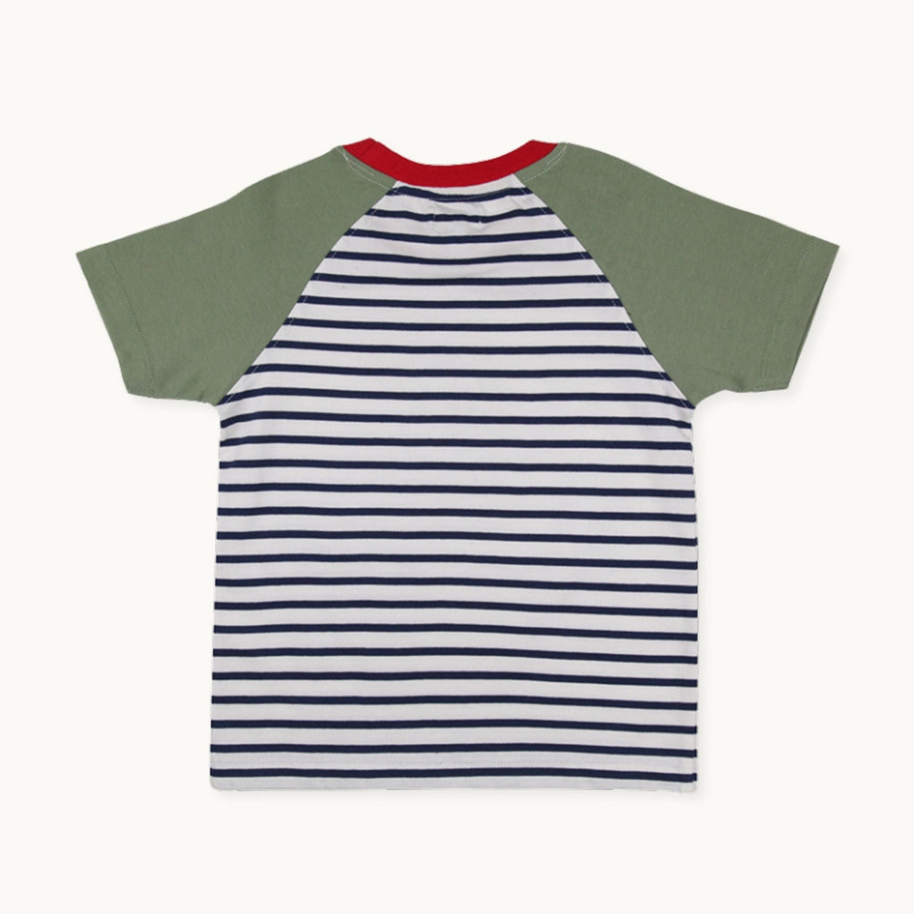 Multicoloured Sid On Plane Applique T-Shirt