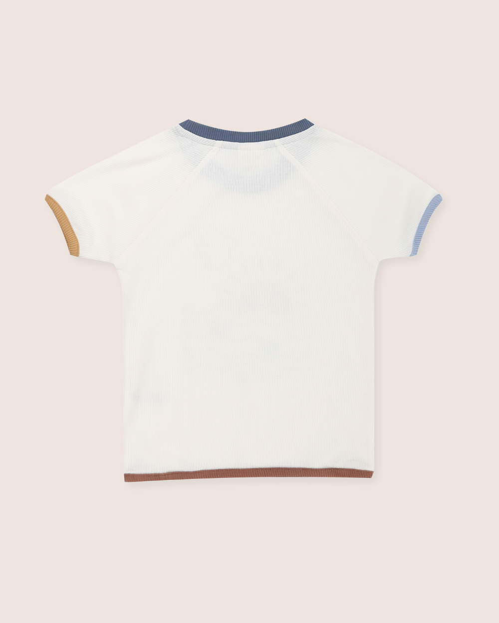 organic cotton White Nature Print T-Shirt & Shorts Set - image 6