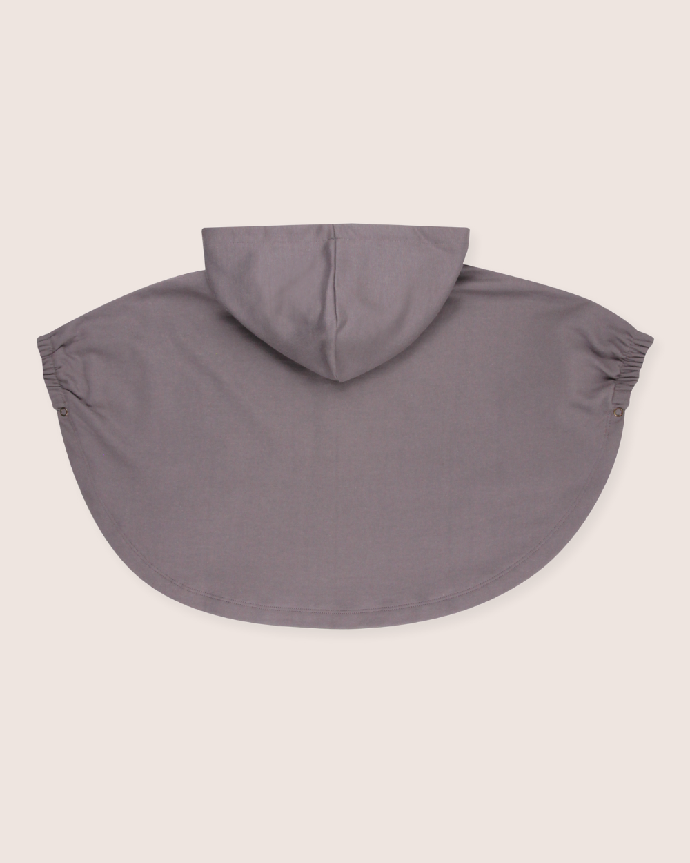 Midnight Grey Star And Moon Applique Hooded Poncho - image 4