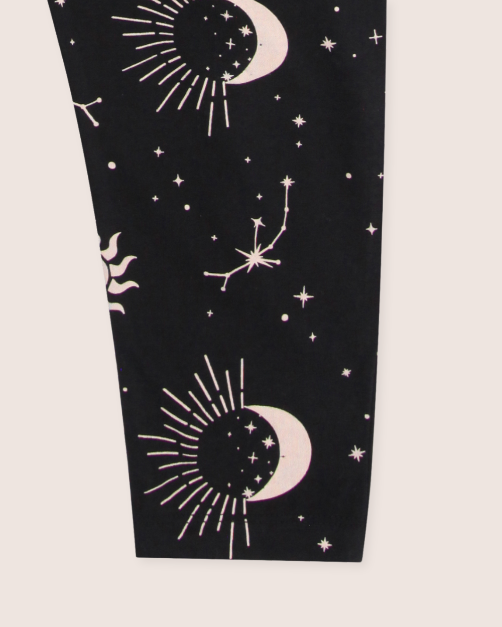 Black Celestial Print Dungarees - image 5