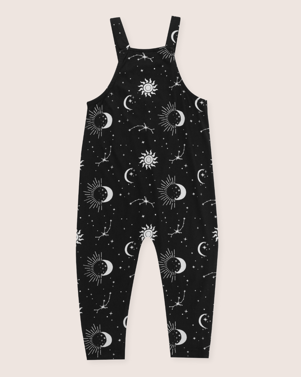 Black Celestial Print Dungarees - image 7