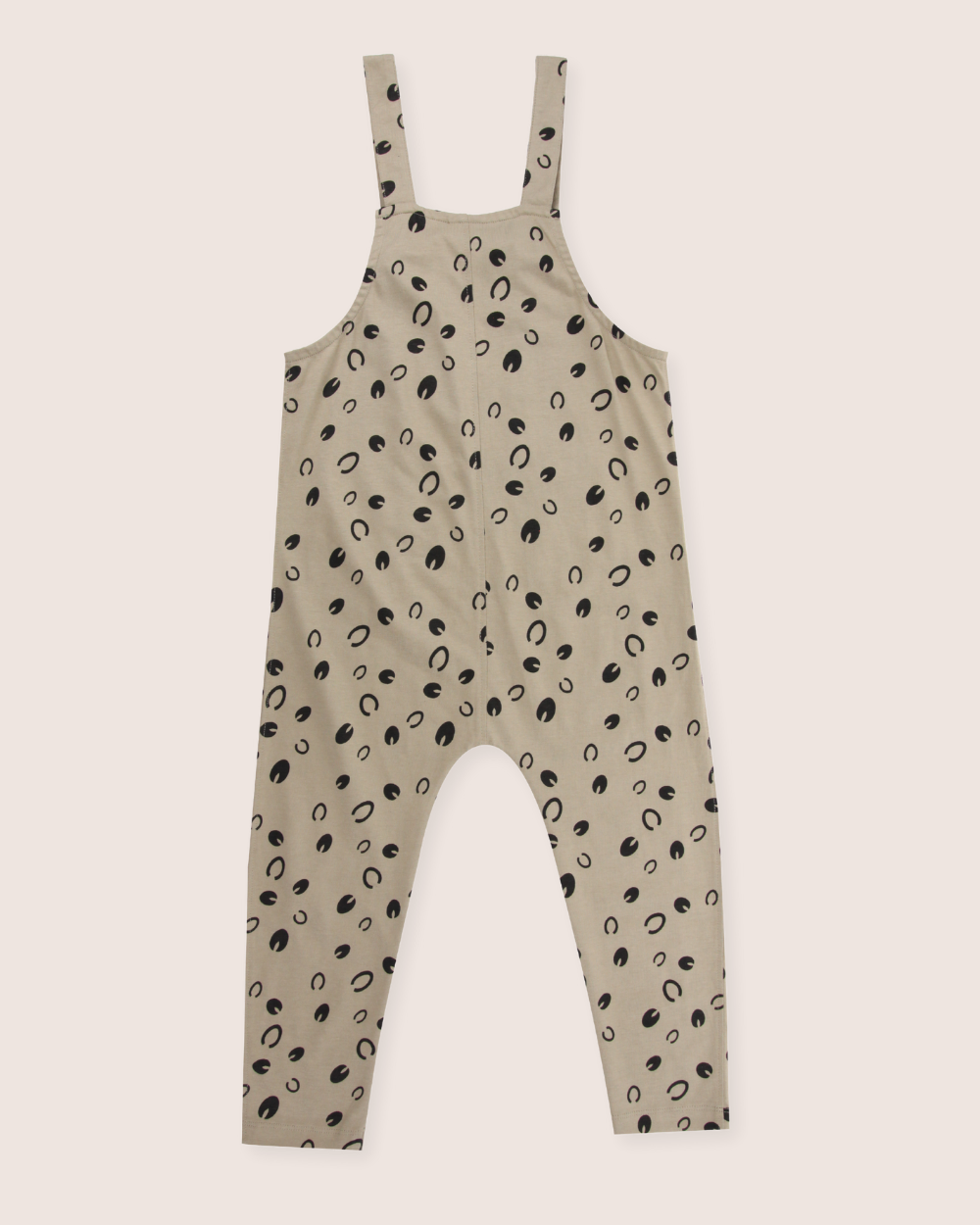 organic cotton Grey Equestrian Print Dungarees- image 7