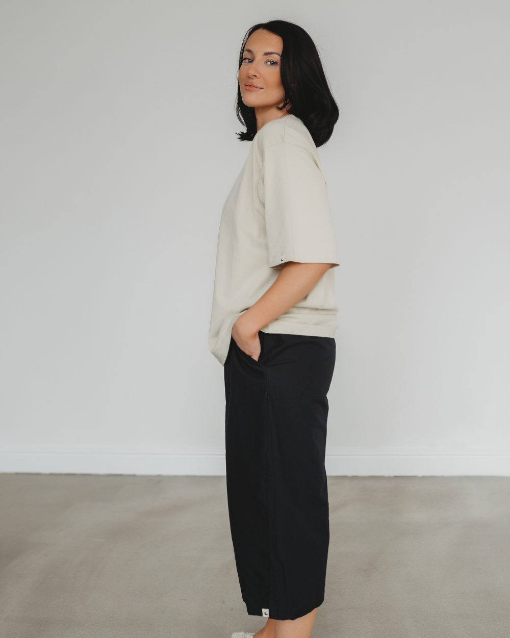 Elsie Cream Oversized T-Shirt