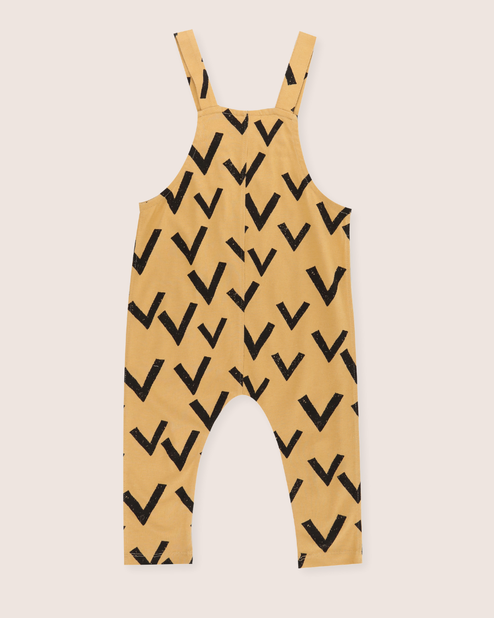 organic cotton Yellow Bird Flight Print Dungarees - image 4