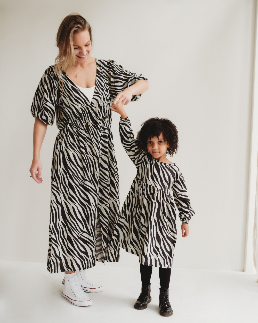 Multicolour Zebra Streak Print Dress - image 3
