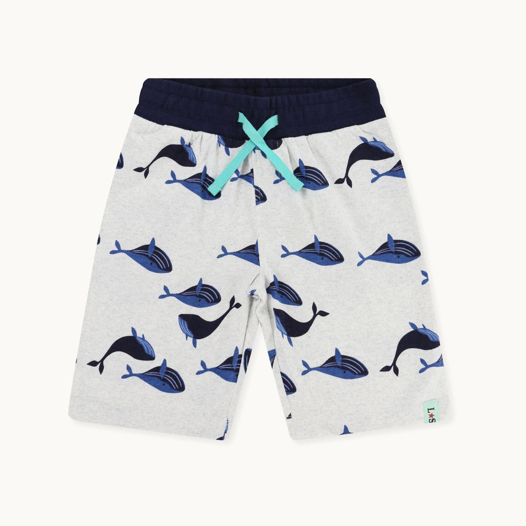 Multicoloured Whale Print Shorts