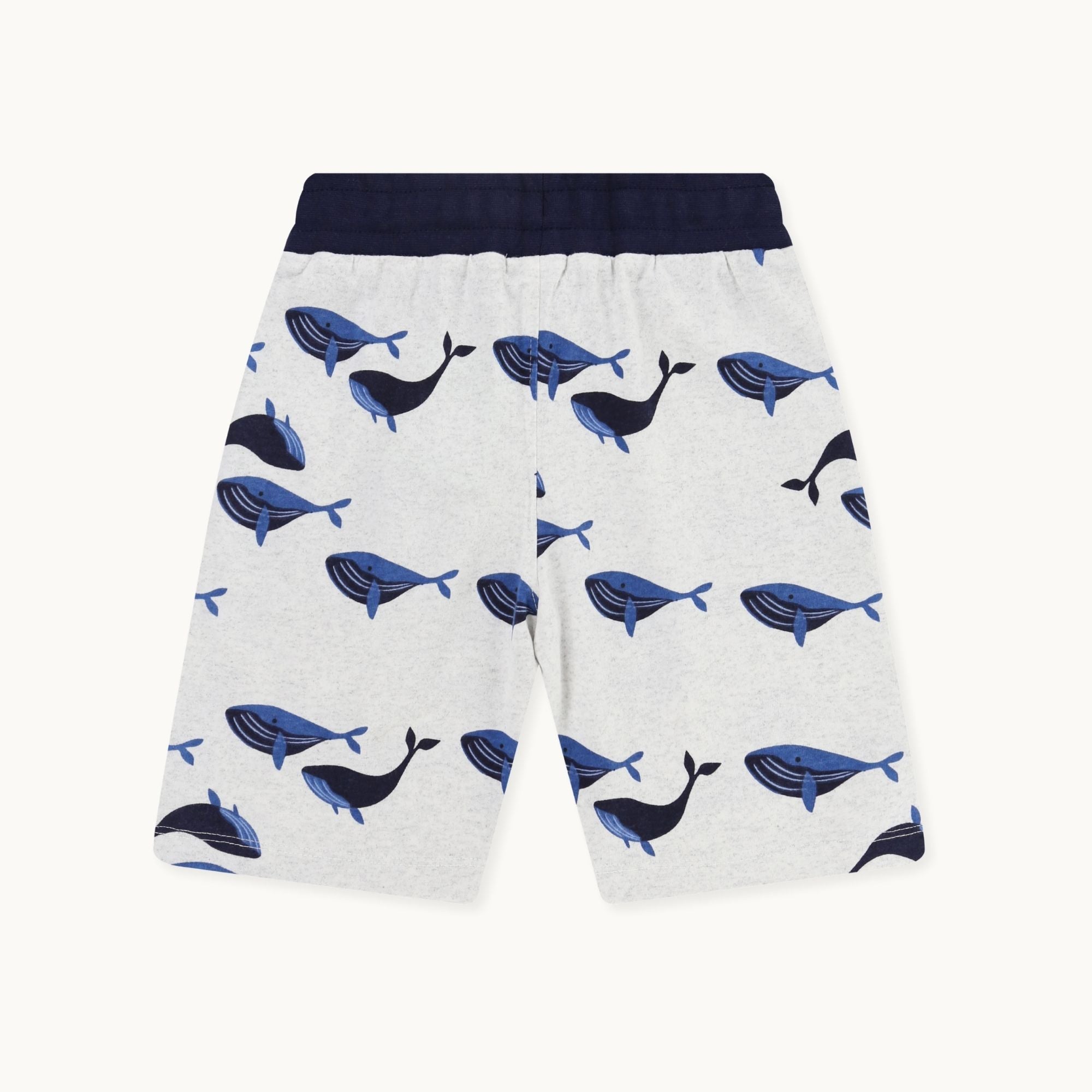 Multicoloured Whale Print Shorts