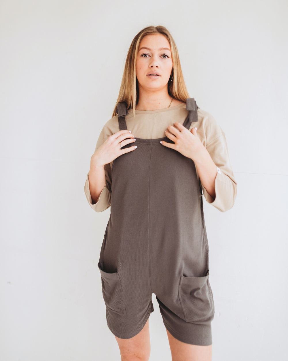 Betsy Midnight Grey Playsuit- image 6