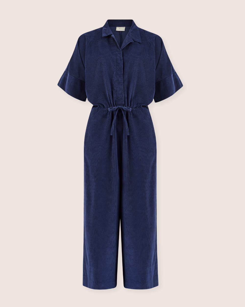 organic cotton Iris Navy Jumpsuit- image 2