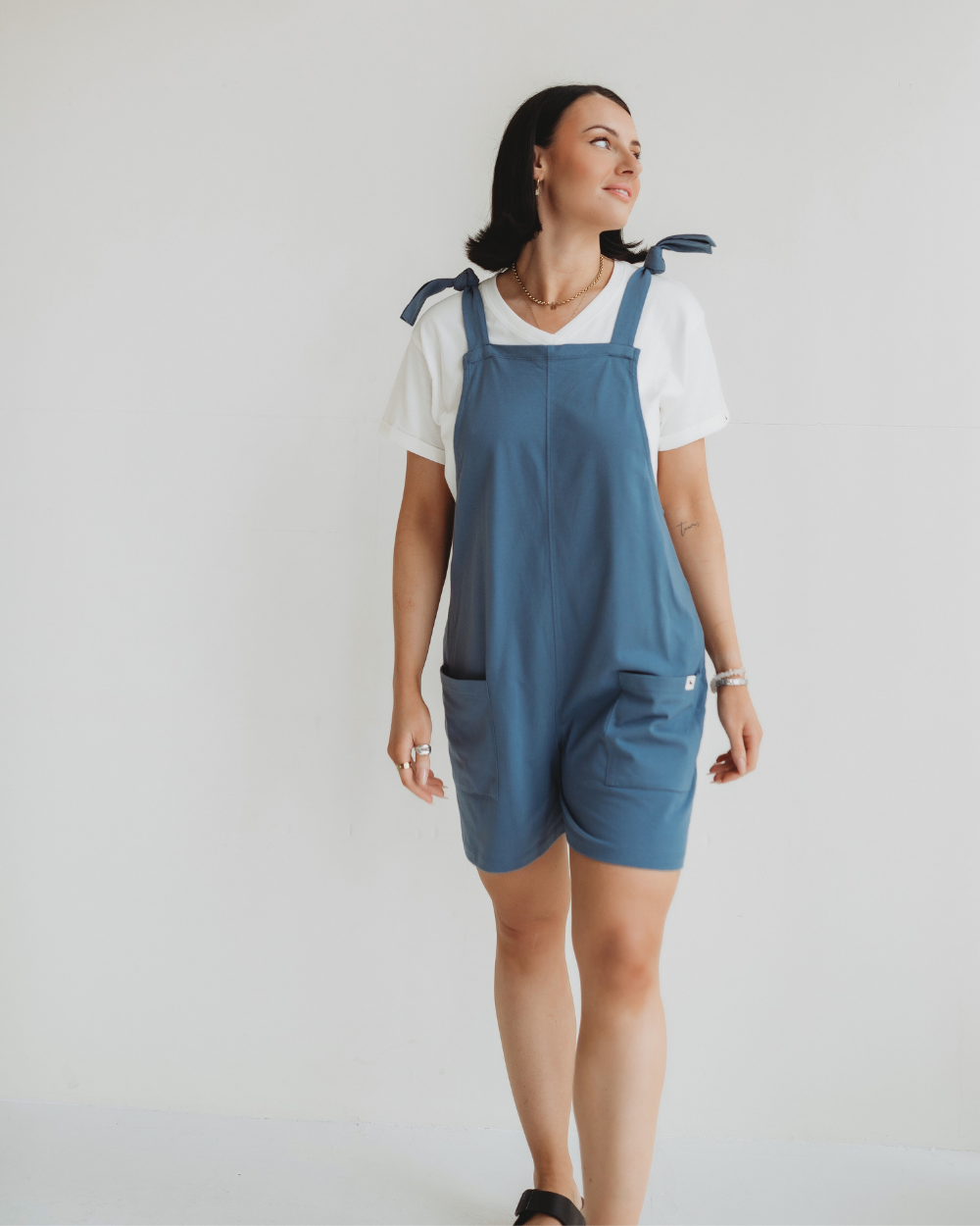 organic cotton Betsy Blue Playsuit - image 1