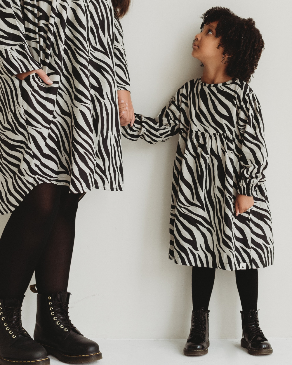Multicolour Zebra Streak Print Dress - image 1