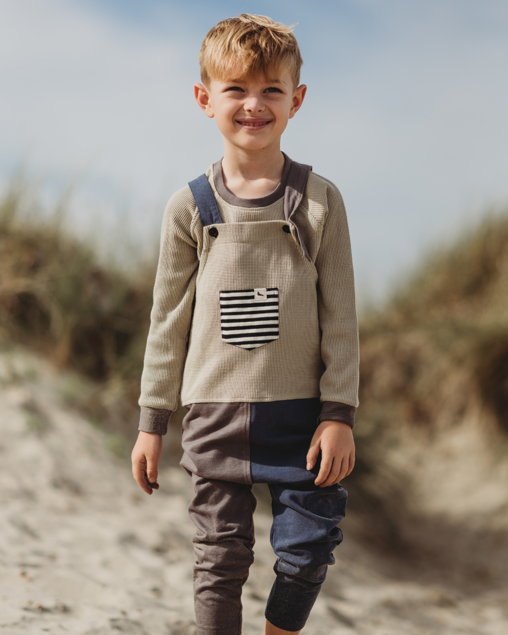 Multicolour Colourblock Dungarees - image 1