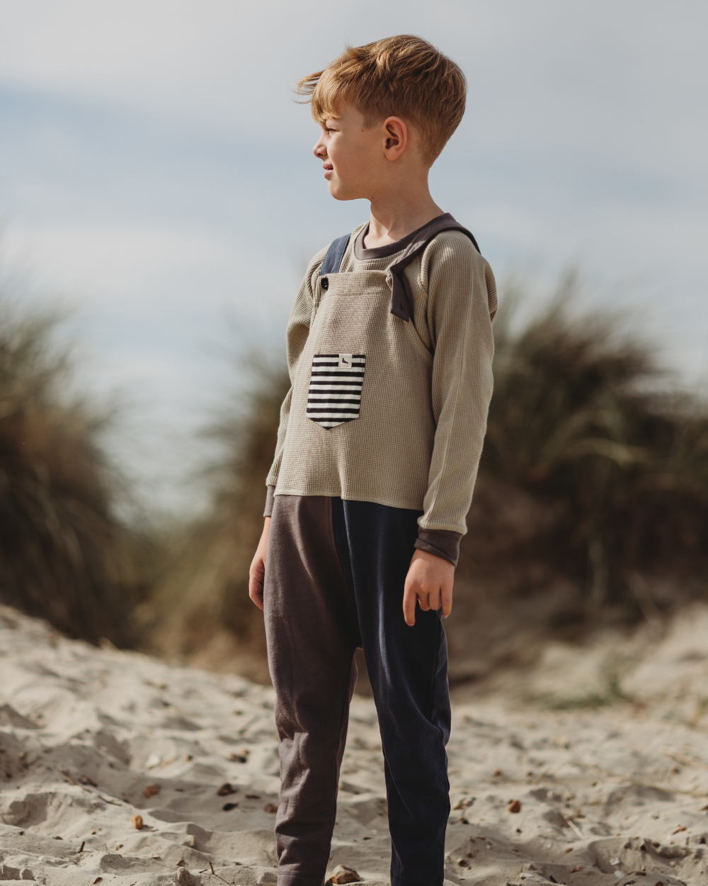 Multicolour Colourblock Dungarees - image 6