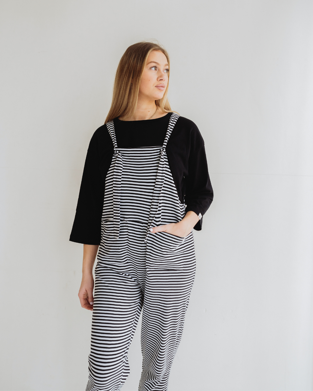 organic cotton Sarah Black Top - image 5
