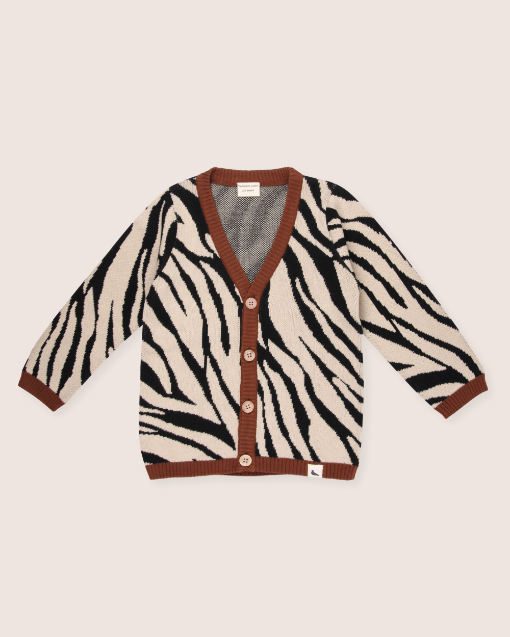 Multicolour Zebra Print Cardigan - image 2