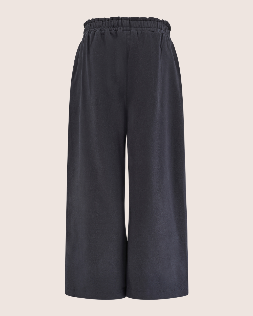 organic cotton Noor Black Wide Leg Trousers