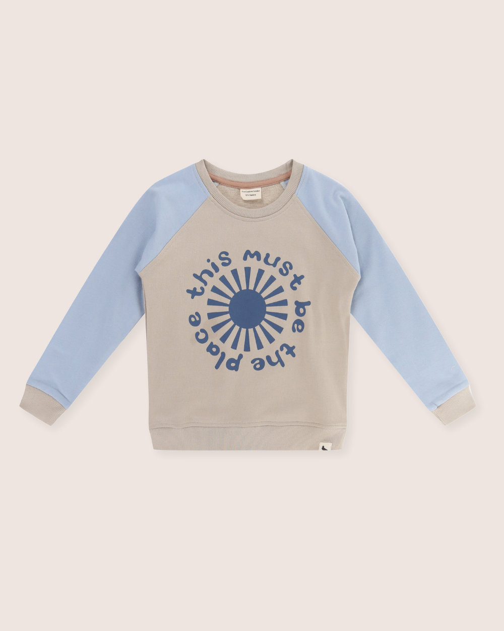 organic cotton Multicolour This Must Be The Place Slogan Print Sweatshirt - image 1