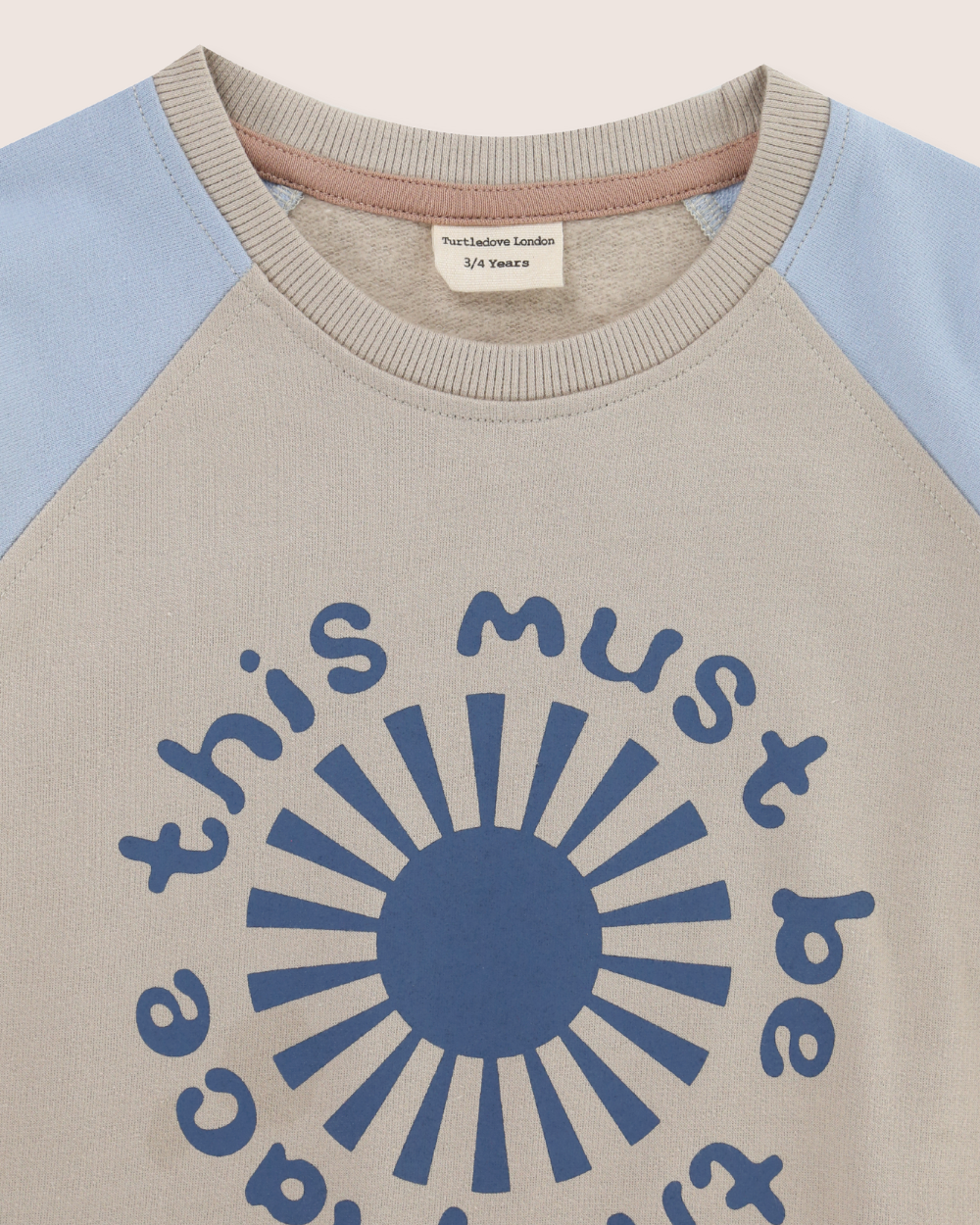 organic cotton Multicolour This Must Be The Place Slogan Print Sweatshirt - image 2