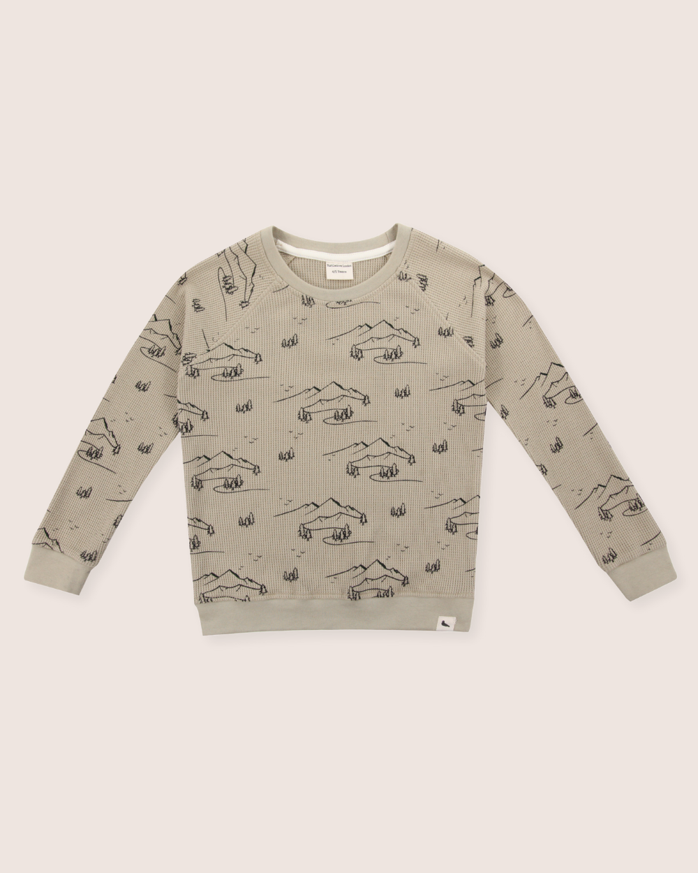 organic cotton Stone Wilderness Print Sweatshirt - image 2