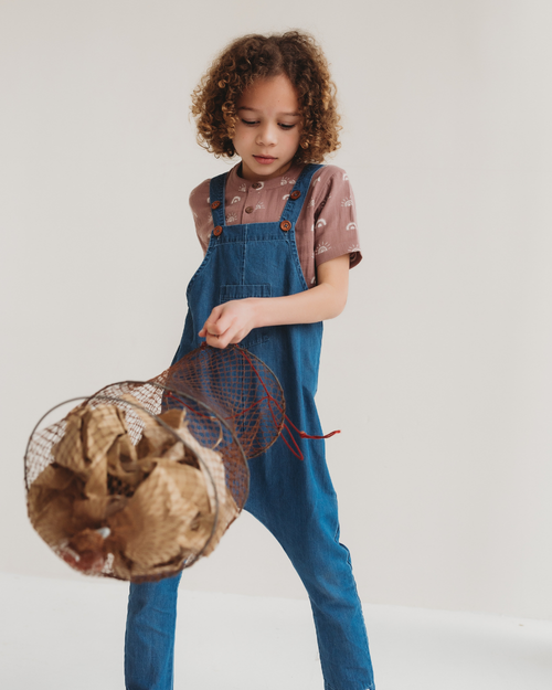 Blue Denim Dungarees – Turtledove London