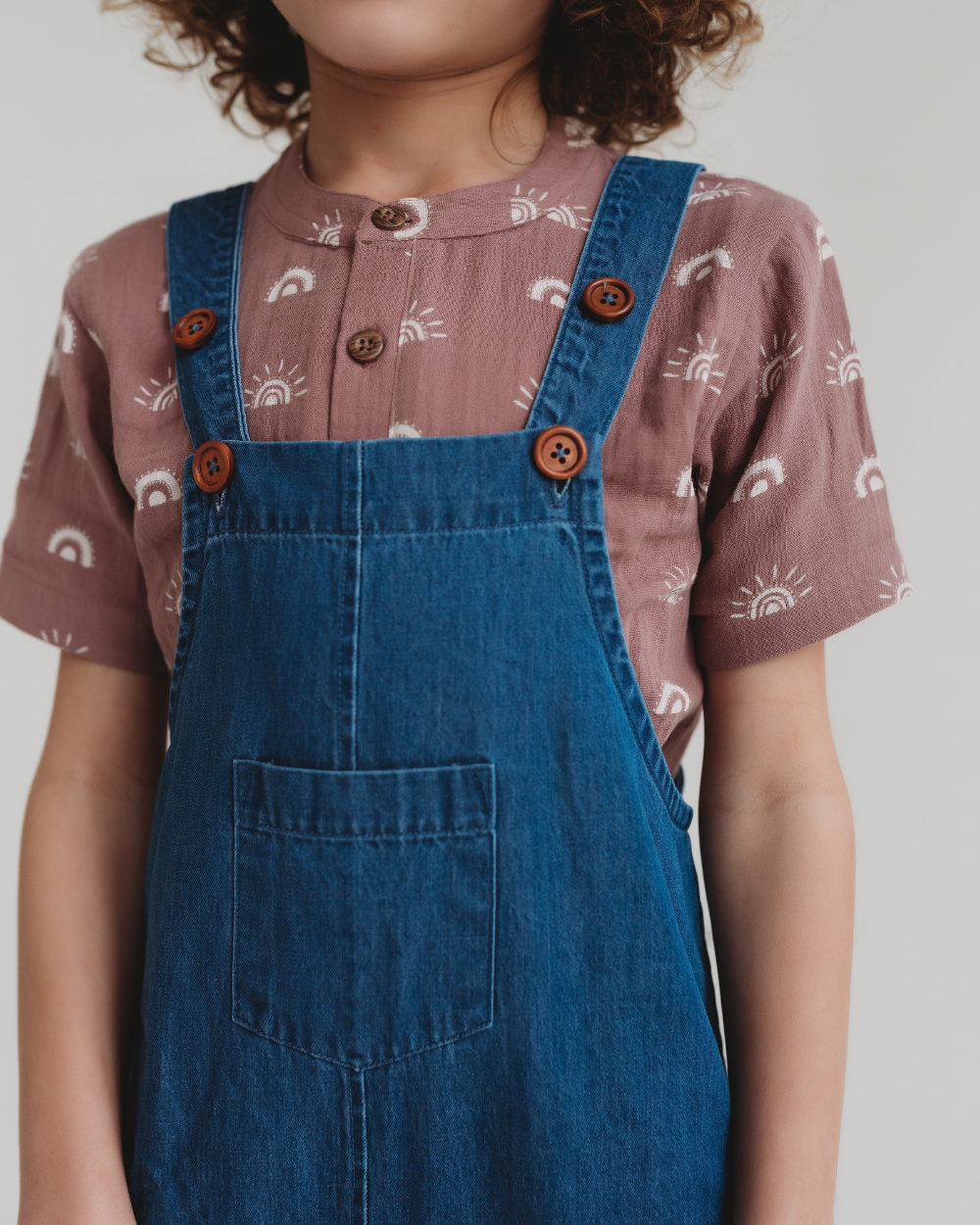 organic cotton Blue Denim Dungarees - image 2